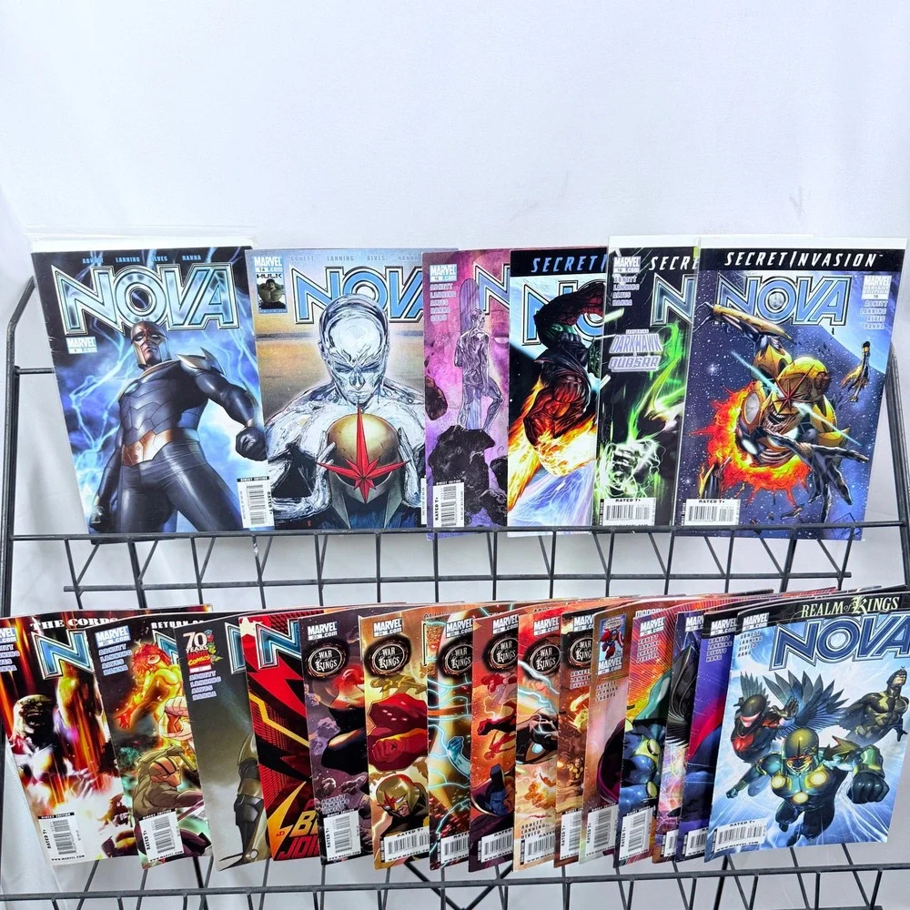 Marvel Nova 8 14-16 18-33 Lot 2007 Series Secret Invasion War Realm of Kings